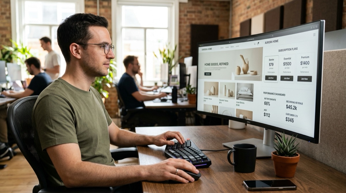 High-Concurrency B2C E-Commerce Portal Interface