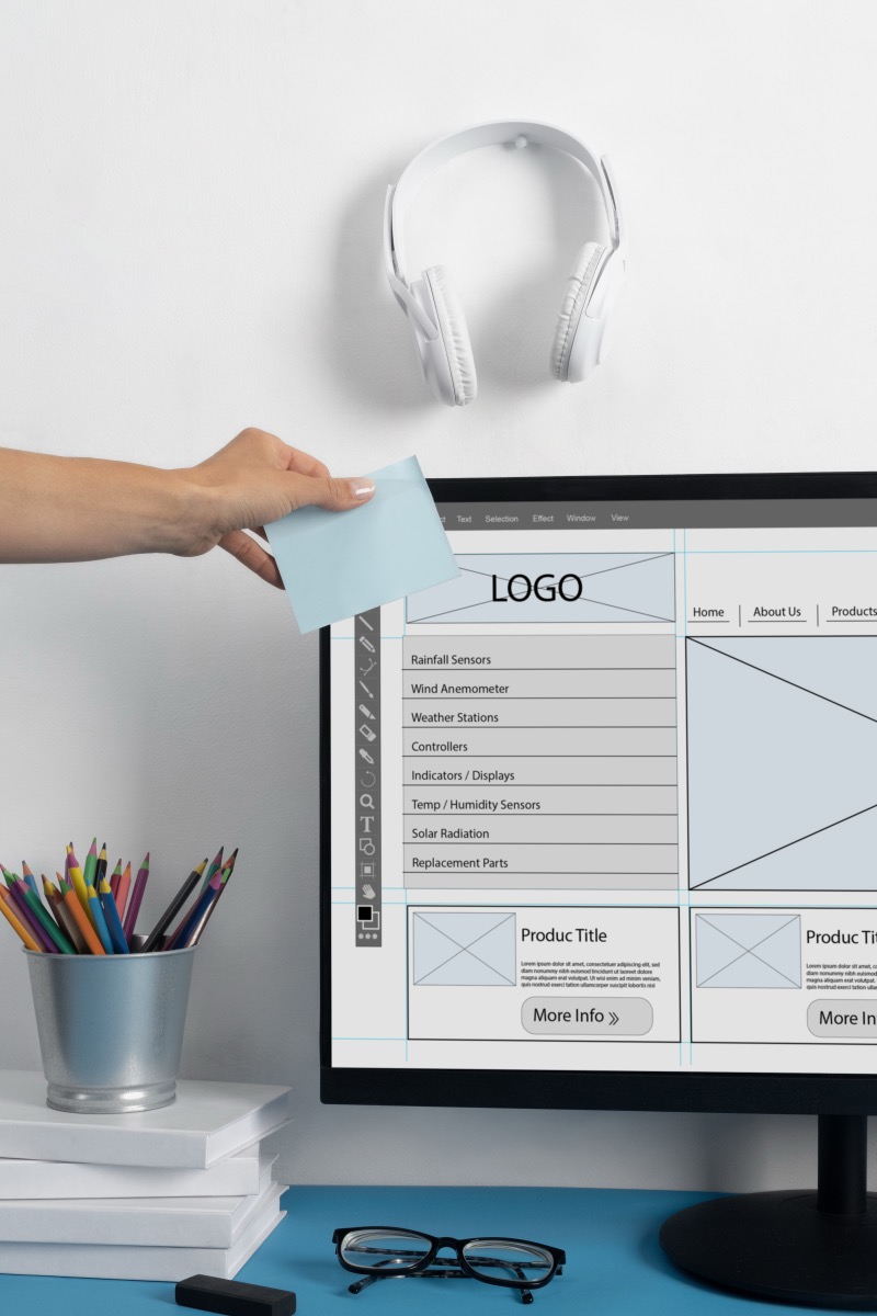 Golden Ratio Logo Construction & Visual Identity Grid