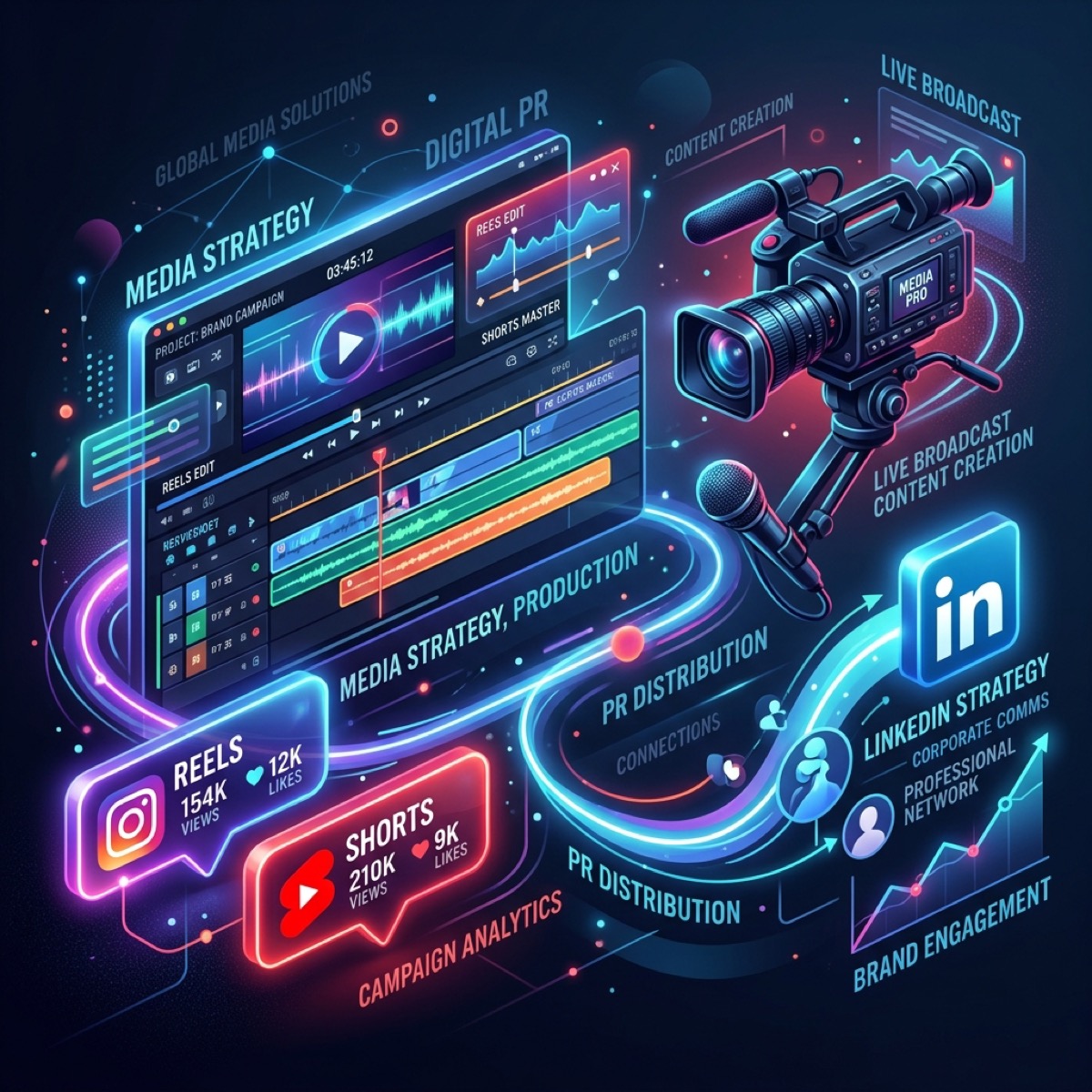 Motion Graphics & Dynamic Video Production Suite