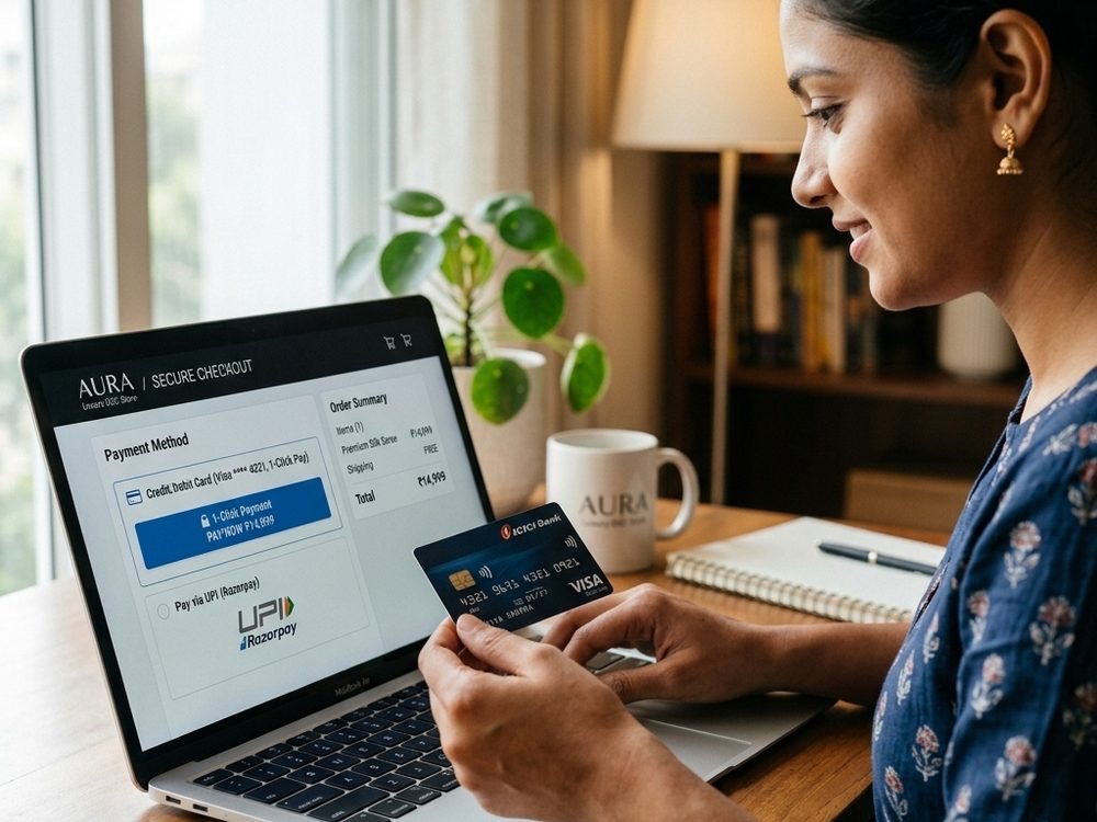 B2C Consumer Mobile E-Commerce and Account Portal Interface