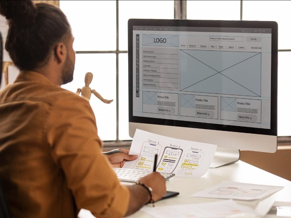 Multi-Page Corporate Website Wireframe Architecture and Sitemap
