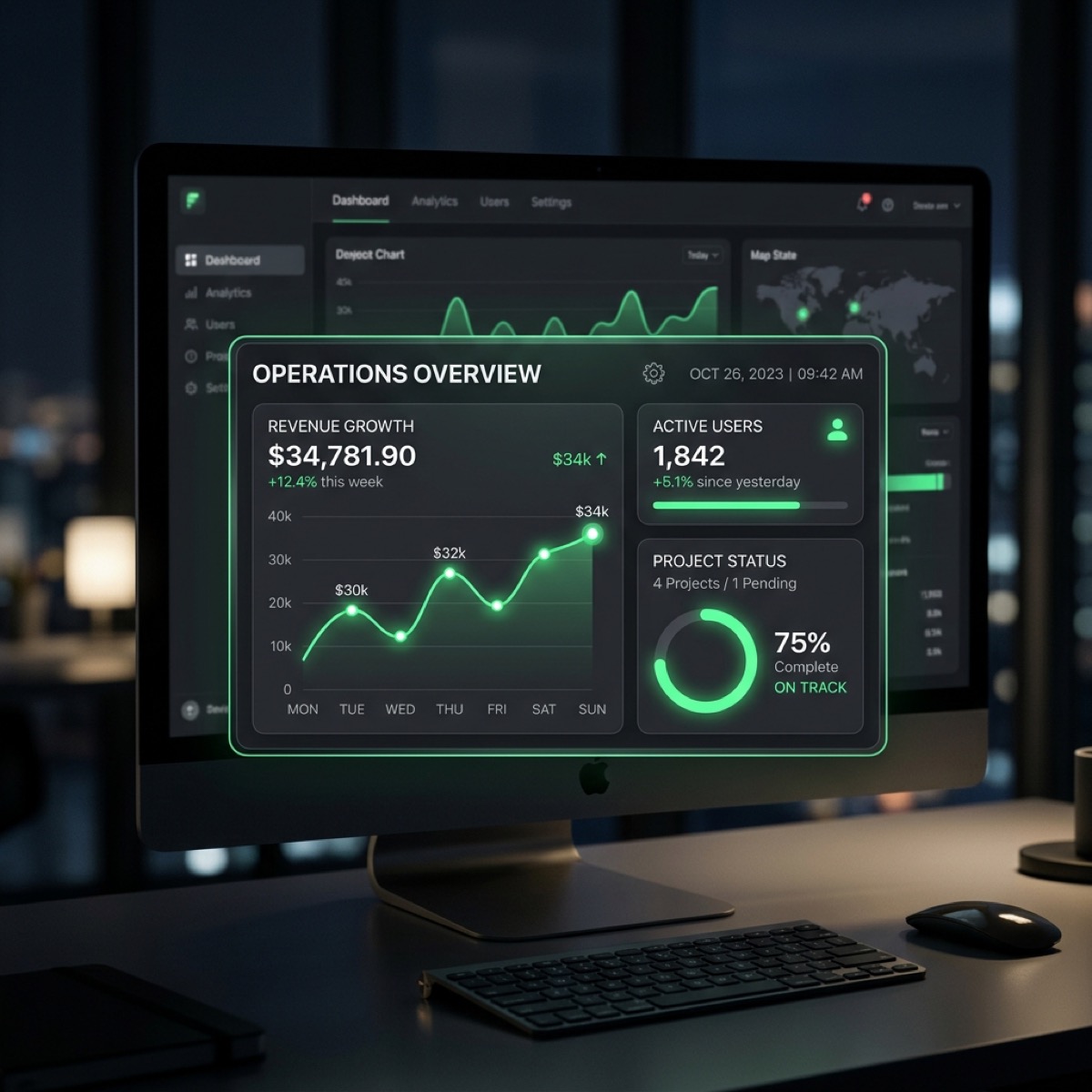 High-Performance PHP SaaS Web Application Dashboard